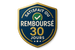 un icone de badge de confiance : Satisfait ou Remboursé 30 Jours